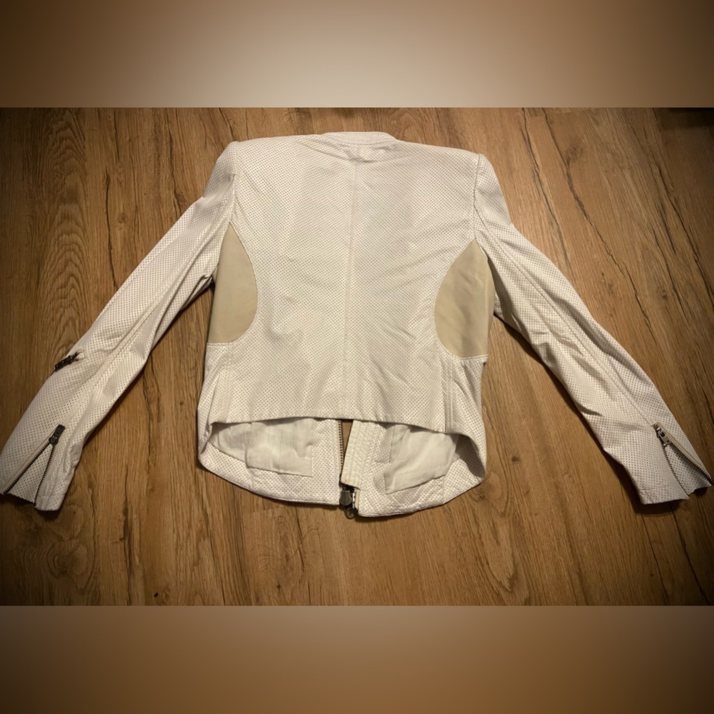 Vintage L.G.B (Le Grande Bleu/Japan) soft leather Rockstar-style jacket. Rare💕 - Picture 10 of 16